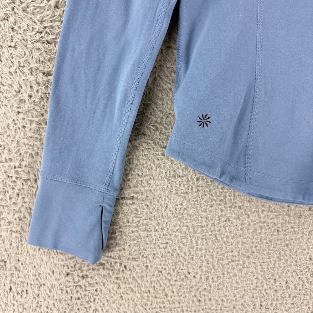 Athleta Salutation Jacket Womens S Blue Full Zip Activewear Stretch 657490-03 - Picture 13 of 15